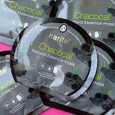 Karite Charcoal Natural Essence Mask Singles LOVIDA