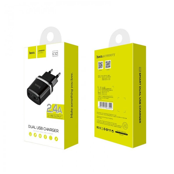 Hoco - Dual USB Charger 2.4A